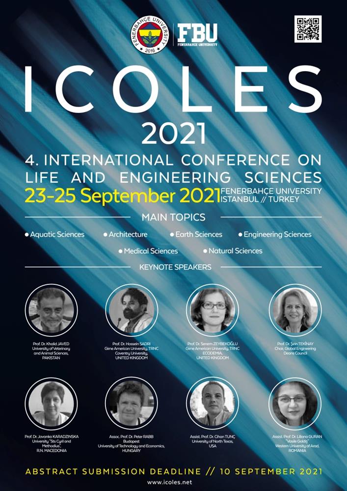 4. International Conference on Life and Engineering Sciences (ICOLES 2021)
